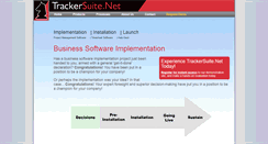 Desktop Screenshot of implementation.trackersuite.net